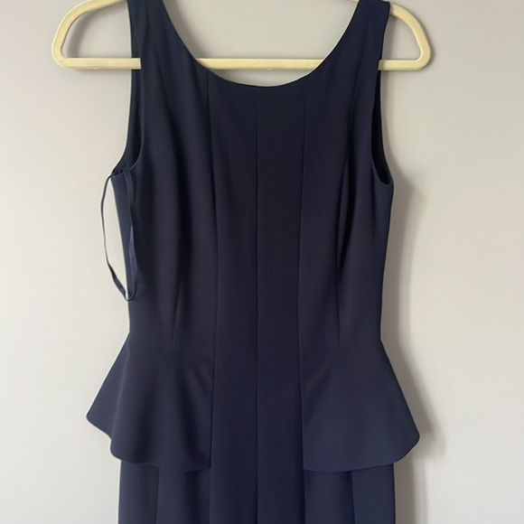 Evening dress Max Mara size 6 navy - Picture 3 of 7